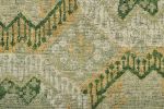 Rug & Kilim’s Ersari Rug with Gold, Green, and White | Area Rug in Rugs by Rug and Kilim