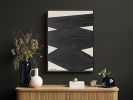 "Limitless" Black I Affirmations Painting on Canvas | Oil And Acrylic Painting in Paintings by ART + ALCHEMY By Nicolette Atelier. Item composed of wood and canvas in minimalism or mid century modern style