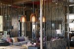Rope Screen | Sculptures by Organik Creative | Gateway Crossing in Plano. Item made of wood with fiber