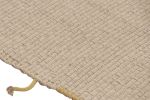 Rug & Kilim’s Accent Kilim, Square Rug with Textural Cream | Area Rug in Rugs by Rug and Kilim