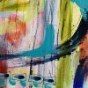 In This Together🔴 | Oil And Acrylic Painting in Paintings by Darlene Watson Abstract Artist. Item composed of paper and synthetic