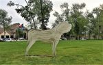 SIENNA PLANTATION KENNEL COLLECTION | Public Sculptures by jim collins sculpture. Item composed of steel
