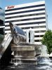 VOLUMES | Public Sculptures by jim collins sculpture. Item made of steel