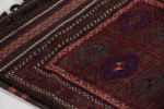 Antique Balisht Tribal Textile with Polychromatic Geometric | Area Rug in Rugs by Rug and Kilim