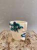Fish And Prickly Pear Mugs | Drinkware by Patrizia Italiano. Item composed of ceramic