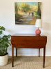 Autumn Bike Ride | Oil And Acrylic Painting in Paintings by Julia Lawing Fine Art. Item made of wood with canvas