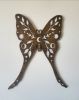 Luna moth wood wall art, celestial boho wall hanging | Wall Sculpture in Wall Hangings by Studio Wildflower. Item made of walnut compatible with boho and country & farmhouse style