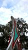 "Twin Souls" | Public Sculptures by Gus Lina Art | Ocala Tuscawilla Park in Ocala. Item made of steel