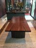 Modern Walnut Dining table | Tables by Aaron Smith Woodworker. Item composed of oak wood compatible with minimalism and mid century modern style