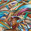 'Aspects' | Oil And Acrylic Painting in Paintings by Sangeeta Sagar. Item made of paper works with contemporary & modern style