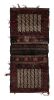 Antique Saddle Bag Tribal Kilim with Rich Geometric Patterns | Area Rug in Rugs by Rug and Kilim