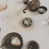 Gastro tiny plate | Ceramic Plates by Mieke Cuppen | Hiša Franko in Kobarid