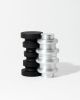 Coupled Salt + Pepper Mills | Jar in Vessels & Containers by Studio S II. Item composed of maple wood