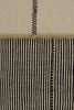 Rug & Kilim’s Contemporary Runner Kilim, In Black And Beige | Area Rug in Rugs by Rug and Kilim