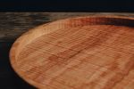 Cherry Rim Plates | Dinnerware by Big Sand Woodworking. Item made of wood
