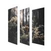 Mushrooms | Triptych | Fine Art Print | Photography by Jess Ansik. Item composed of canvas and aluminum in boho or country & farmhouse style