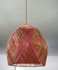 Boho Pendant Light, Raffia Fringe Chandelier, | Chandeliers by Magdyss Boutique | Yacht Club București in București. Item works with boho & contemporary style