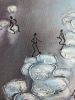 Everyday life, oil on canvas | Oil And Acrylic Painting in Paintings by Lena Kolambet. Item made of canvas works with contemporary & modern style