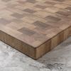 Walnut Cutting Board Double Sided, End Grain Butcher Block | Serving Board in Serveware by Halohope Design. Item composed of walnut in minimalism or mid century modern style
