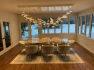 Maple Leaf Murano Glass Chandeliers for Modern Dining room. | Chandeliers by Galilee Lighting. Item made of glass
