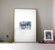 Five Moons | Oil And Acrylic Painting in Paintings by Mishel Schwartz. Item composed of synthetic