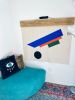Momentum - Acrylic Wall Hanging | Oil And Acrylic Painting in Paintings by HardShapes. Item made of canvas with synthetic works with minimalism & mid century modern style