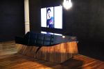 Sony Music Reception Desk | Tables by Pryor Callaway Art and Design. Item made of wood