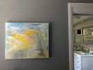 Sunshine of My Life Oil Contemporary Abstract | Oil And Acrylic Painting in Paintings by Strokes by Red - Red (Linda Harrison). Item composed of canvas