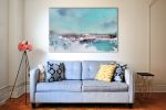 Breaking Dawn | Watercolor Painting in Paintings by Brazen Edwards Artist. Item made of canvas & paper