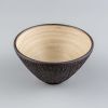Handmade Carved Bowl Saphine Corolis | Dinnerware by Svetlana Savcic / Stonessa. Item composed of stoneware compatible with japandi style