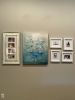 Tranquility Oil Contemporary Abstract | Oil And Acrylic Painting in Paintings by Strokes by Red - Red (Linda Harrison). Item made of canvas
