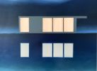 "Night" I Modern Landscape Painting | Oil And Acrylic Painting in Paintings by ART + ALCHEMY By Nicolette Atelier. Item composed of wood & canvas compatible with minimalism and country & farmhouse style