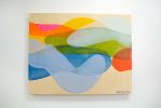 Late September | Oil And Acrylic Painting in Paintings by Claire Desjardins. Item composed of wood
