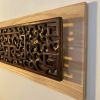 Sculptural Wall Art – c.1880 Antique Chinese Carved Openwork | Wall Sculpture in Wall Hangings by Loom&Drift. Item made of wood works with mid century modern & art deco style