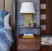 Walnut Side Tables | Tables by Kula Solutions. Item composed of oak wood & steel