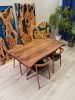 Dining table,log table,custom walnut table,dinner table | Tables by Brave Wood