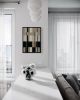 Woven Wall Art Frame - Masonry 005 | Tapestry in Wall Hangings by Anita Meades. Item composed of wood and wool in minimalism or contemporary style