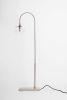 Art Deco inspired Floor Lamp | Lamps by Szostak Atelier. Item composed of steel & concrete compatible with minimalism and mid century modern style