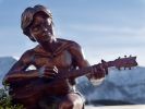 GUITARIST | Sculptures by Eleanor Cardozo. Item made of bronze