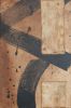 Vertical | Mixed Media in Paintings by PUGMATIK. Item made of canvas with paper works with contemporary & japandi style