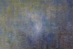 Blue Haze | Oil And Acrylic Painting in Paintings by Jill Krutick | Jill Krutick Fine Art in Mamaroneck. Item made of canvas