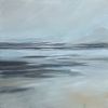 Gentle Reflections - Modern Coastal Art | Oil And Acrylic Painting in Paintings by Filomena Booth Fine Art. Item made of canvas compatible with coastal style