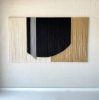 Layered Fiber Canvas No.1 | Macrame Wall Hanging in Wall Hangings by Vita Boheme Studio. Item compatible with mid century modern and contemporary style