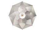 Bloom Chandeler 100 Silver Moss Green | Chandeliers by ADAMLAMP. Item made of steel compatible with contemporary and art deco style