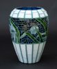 Lily in the Rain | Vase in Vases & Vessels by Sarah Wandrey Mosaics. Item made of glass