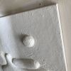 ‘Somber’ | Wall Sculpture in Wall Hangings by Greyya Jay. Item composed of wood and cement