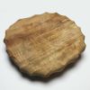 Plate, Handcarved Wood, Small | Dinnerware by Wild Cherry Spoon Co.. Item composed of maple wood in minimalism or country & farmhouse style