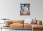 Pensees Secretes / Secret Thoughts | Oil And Acrylic Painting in Paintings by Sophie DUMONT.. Item made of canvas compatible with contemporary and modern style