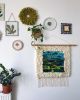 Wowen Wall Art Tapestry, Landscape | Wall Hangings by Awesome Knots. Item made of wool & fiber