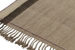 Vintage Persian Kilim in Beige with Brown Stripes by Rug | Area Rug in Rugs by Rug and Kilim